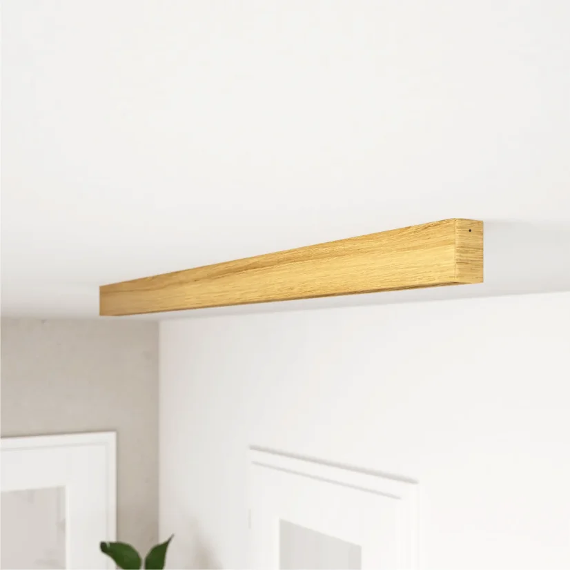 Dřevěné stropní svítidlo LINNA – 116 cm (dub)