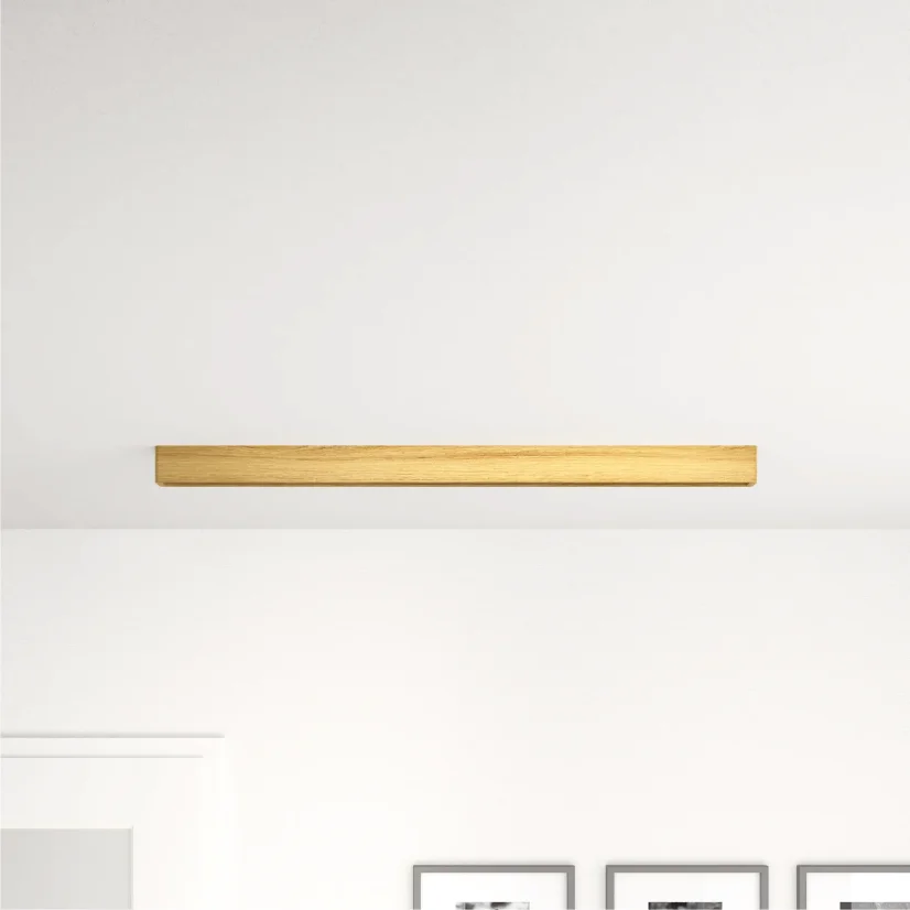 Dlouhé lineární svítidlo LINNA 116 cm v interiéru