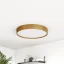 Minimalistické kulaté světlo TURNN ze dřeva – stropní montáž, 60 cm Minimalistické kulaté světlo TURNN ze dřeva – stropní montáž, 60 cm