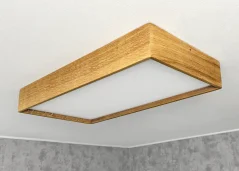 Dřevěné stropní svítidlo BLOKK RS 20W (Dub)