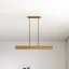 Dřevěné závěsné svítidlo LINNA 88 cm (dub)