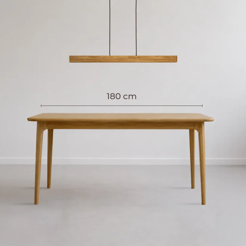 Svítidlo LINNA 116 cm nad stolem 180 cm