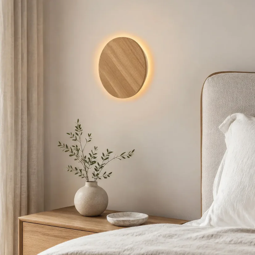 Nástěnné LED světlo SOLLE 27 k posteli
