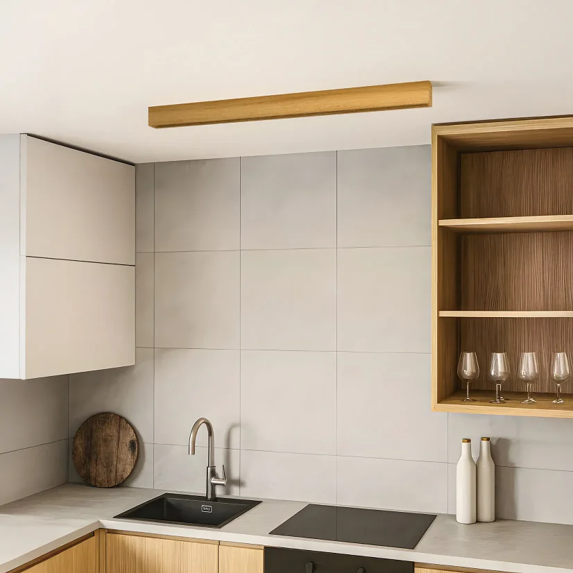 Přisazené svítidlo LINNA nad kuchyňskou linkou