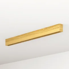 Lineární stropní svítidlo LINNA 88 cm z masivního dřeva Lineární stropní svítidlo LINNA 88 cm z masivního dřeva