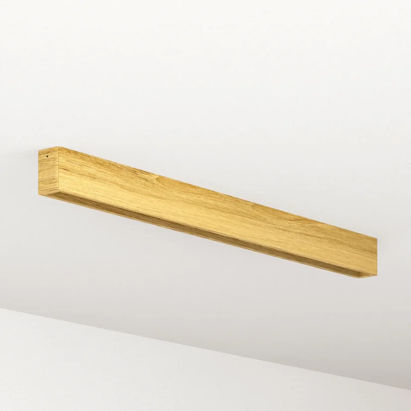 Dřevěné stropní svítidlo LINNA 88 cm z dubového masivu