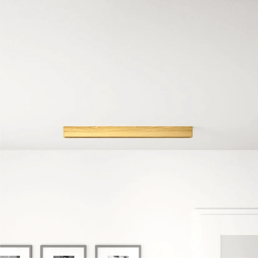 LINNA 88 cm – moderní dřevěné svítidlo pro stropní montáž