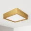 Dřevěné stropní svítidlo BLOKK 30x30 cm (dub) - Výkon: 25 W, Barva světla: Teplá bílá 3000 K, Stmívání: nestmívatelné