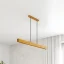 Závěsné svítidlo ze dřeva - LINNA 116 cm