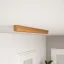 Světlo ze dřeva LINNA 88 cm – moderní podlouhlé svítidlo v interiéru