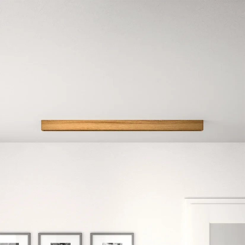 Dlouhé lineární svítidlo LINNA 116 cm v interiéru