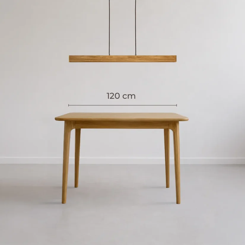 Svítidlo LINNA 116 cm nad stolem 120 cm