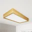 Dřevěné stropní svítidlo BLOKK 60x30 cm (dub) - Výkon: 30 W, Barva světla: Teplá bílá 3000 K, Stmívání: stmívání DALI + tlačítkem