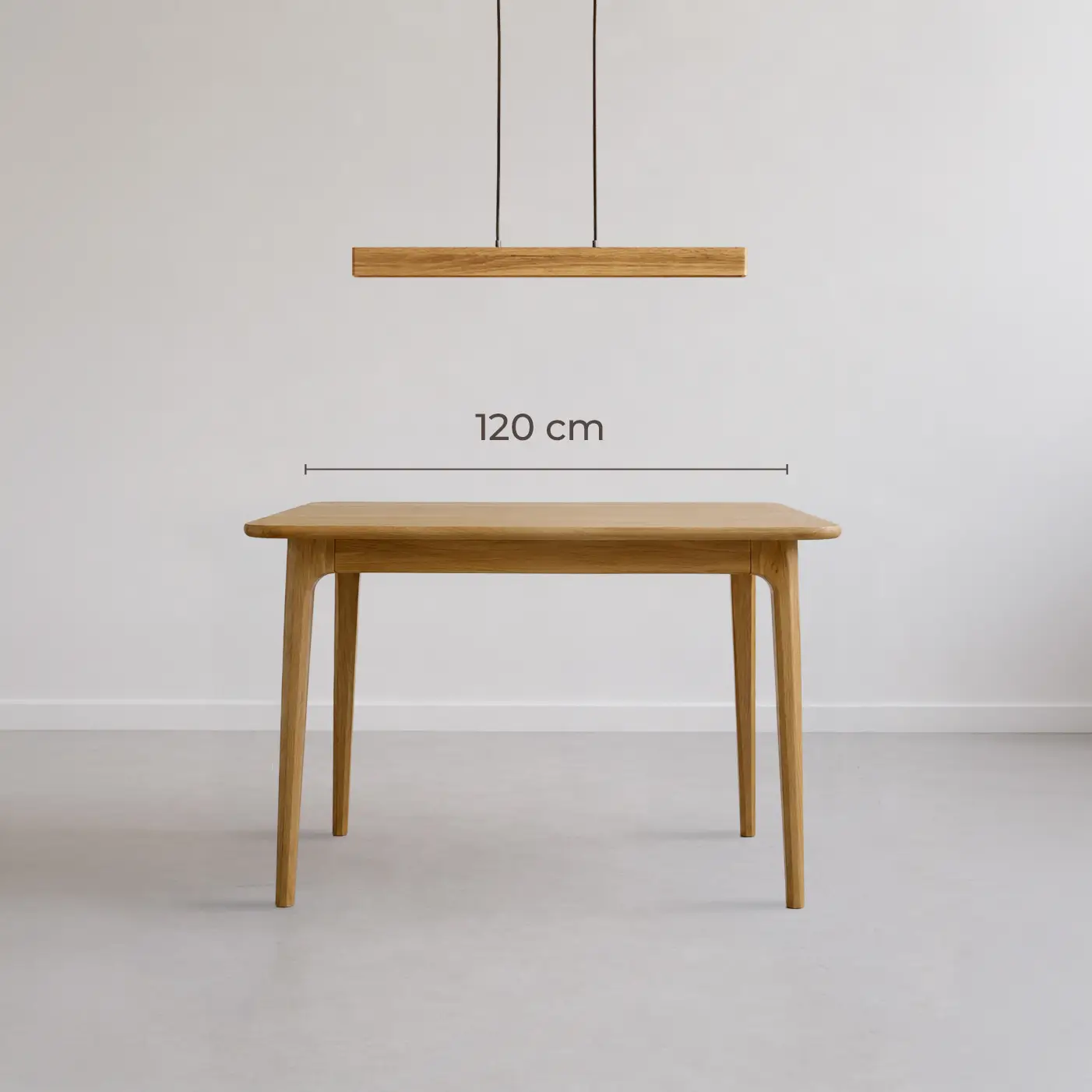 Závěsné svítidlo LINNA 88 cm nad stolem 120 cm